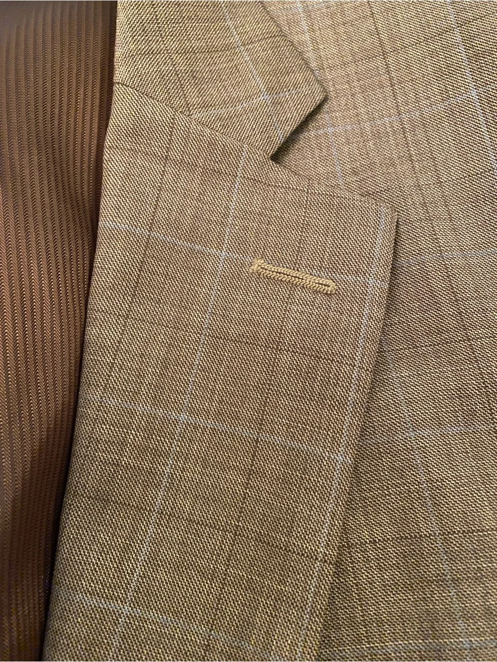 Vintage Pendleton 100% wool plaid suit 46R